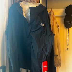 North face black jacket xxl